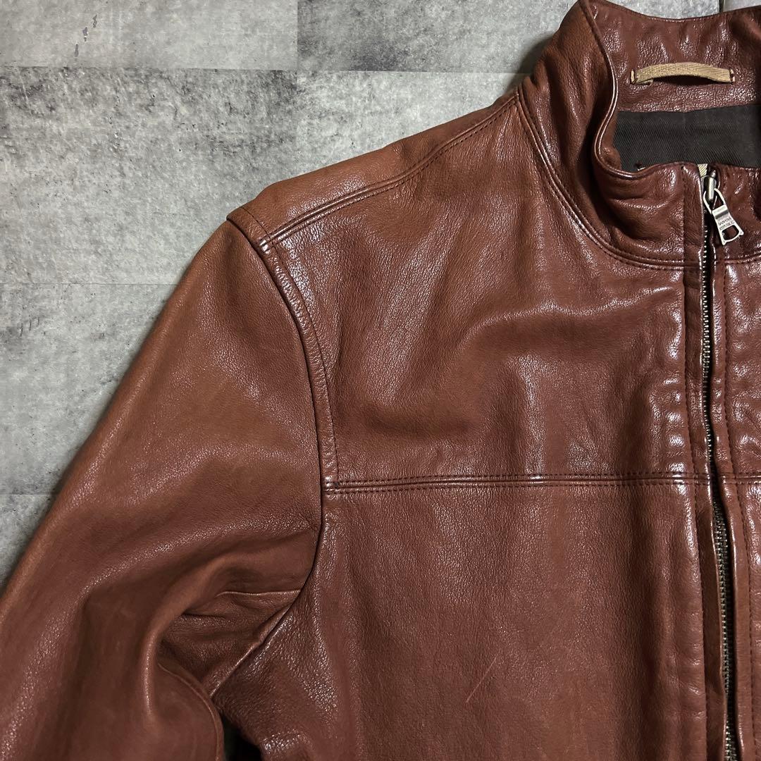 ジャケット・アウター banana republic cowhide leather jacket