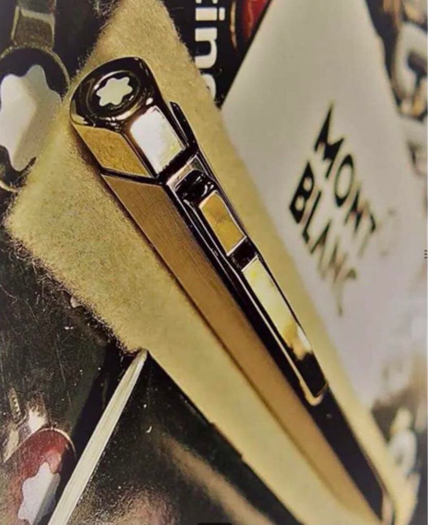 モンブラン　★１本は欲しい総金張りチタンボディ★稀少な価値ある逸品No20280