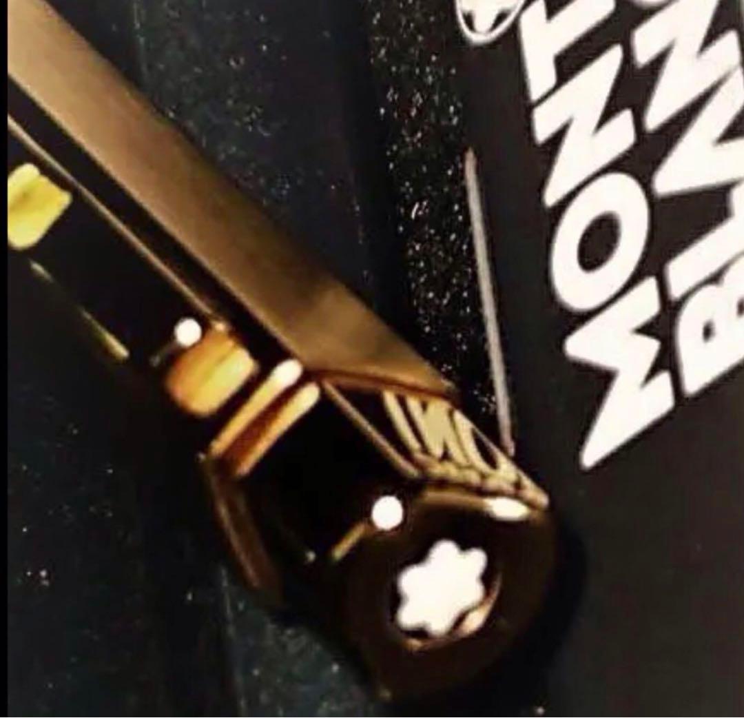 モンブラン　★１本は欲しい総金張りチタンボディ★稀少な価値ある逸品No20280