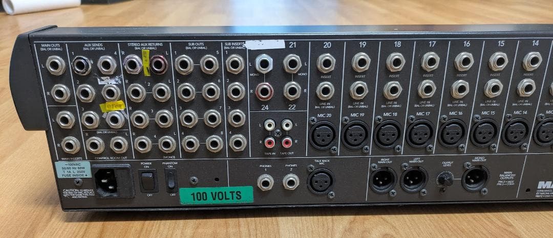 ＊お値下げ不可　MACKIE　マッキー　SR24-4　アナログミキサー