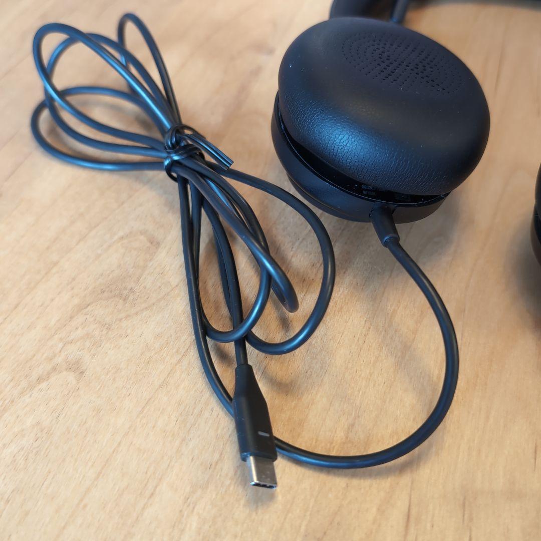 【美品】Jabra Evolve2 40 MS 有線ヘッドホン USB-C
