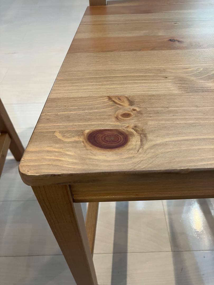 IKEYA ダイニングテーブル　椅子４脚　ヨックモック【直接引き渡し限定】