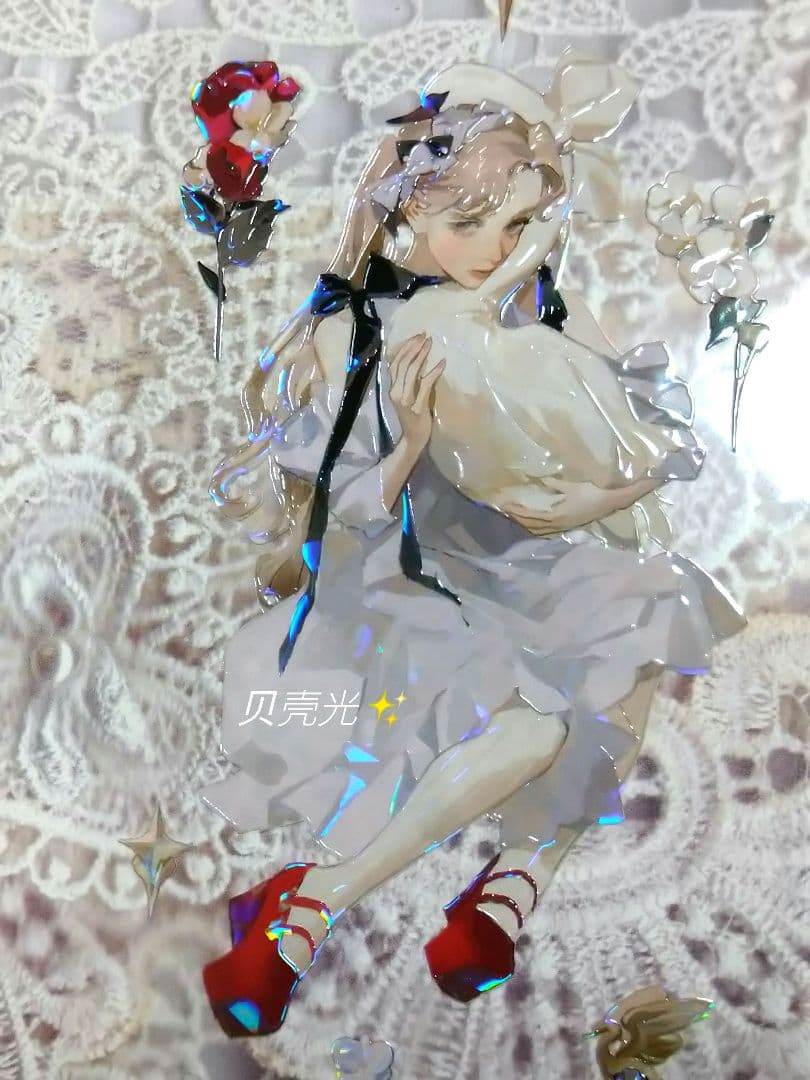 ✩再販✩J273＃神之女使(贝壳光)Shine切り売り海外人物マステ女の子