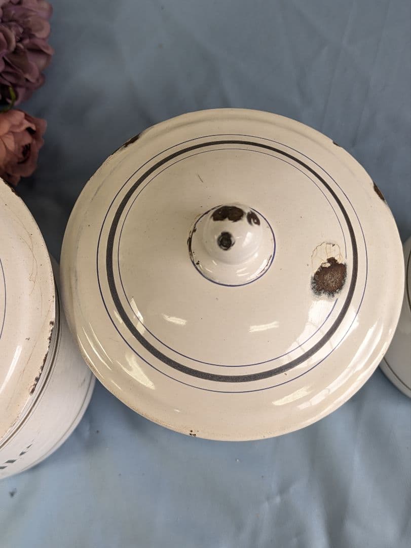 フランス アンティーク B.FRERES キャニスター 春雨 タピオカ コーヒー