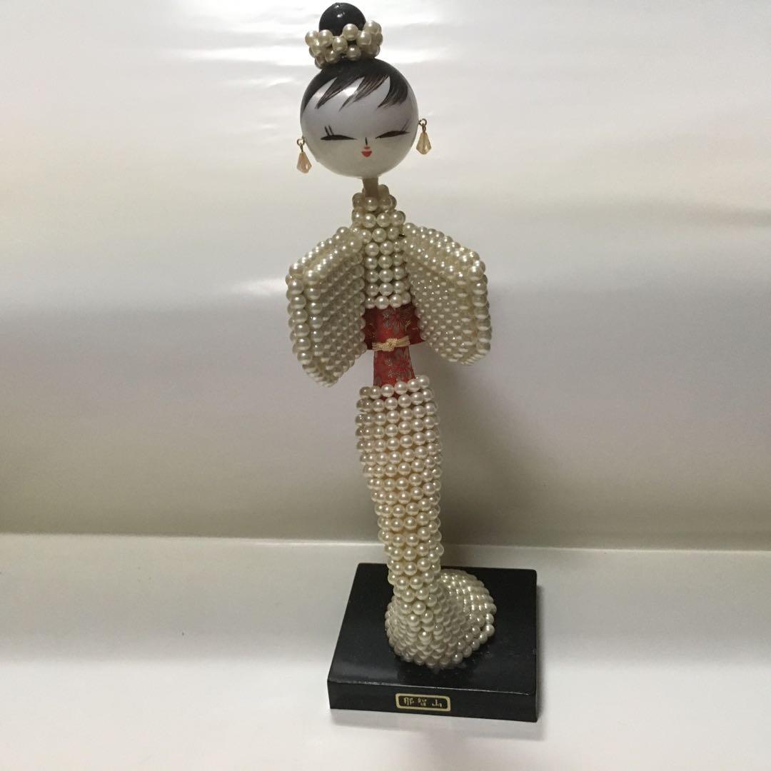 日本人形 パール 真珠 那智山 昭和レトロ
