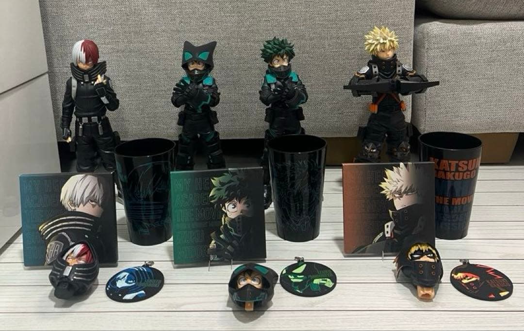 【希少】1番くじ僕のヒーローアカデミア WHM フィギュア 3体セット➕おまけ有