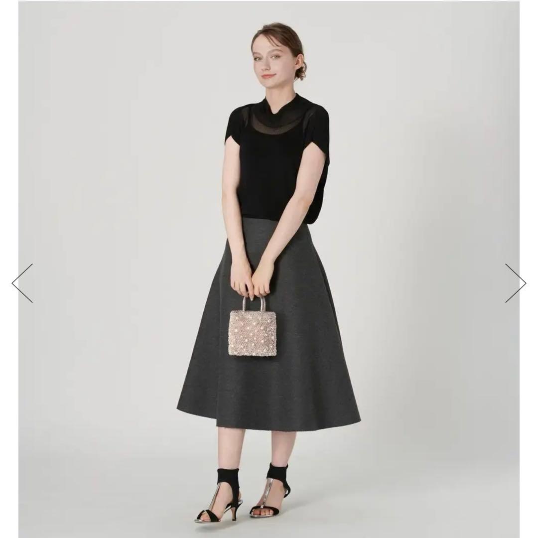 【ANTEPRIMA】アンテプリマ　ハートパール　限定色オーロラホワイト