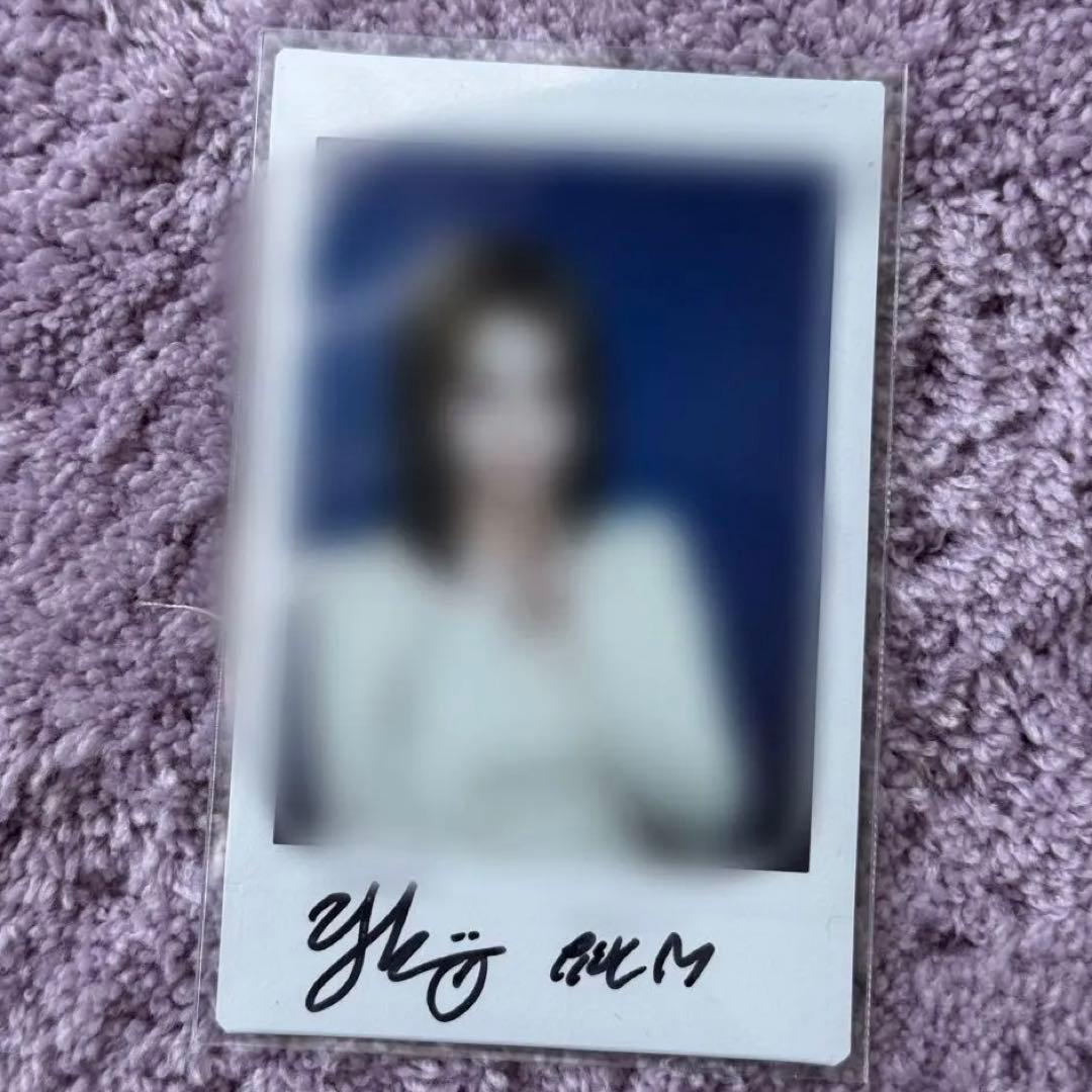 tripleS YuBin ユビン 直筆 サイン ポラロイド チェキ