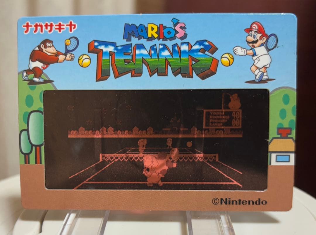 ナガサキヤ　マリオ テニス　フィルムカード