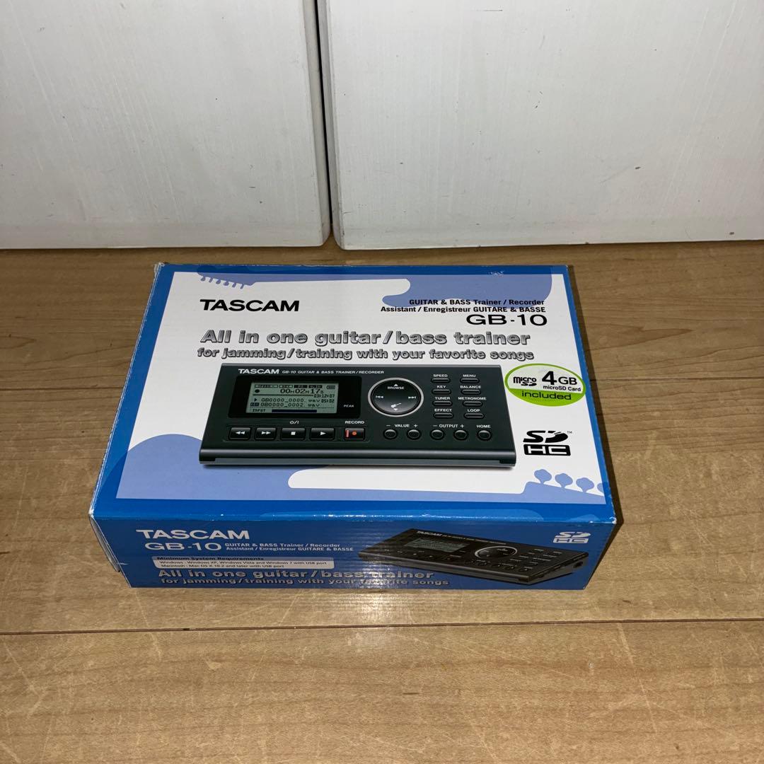 別売アダプターセットTASCAM GB-10 ギター・ベーストレーナーレコーダー
