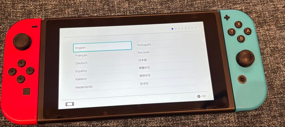 Nintendo Switch 本体 赤/青 + 付属品