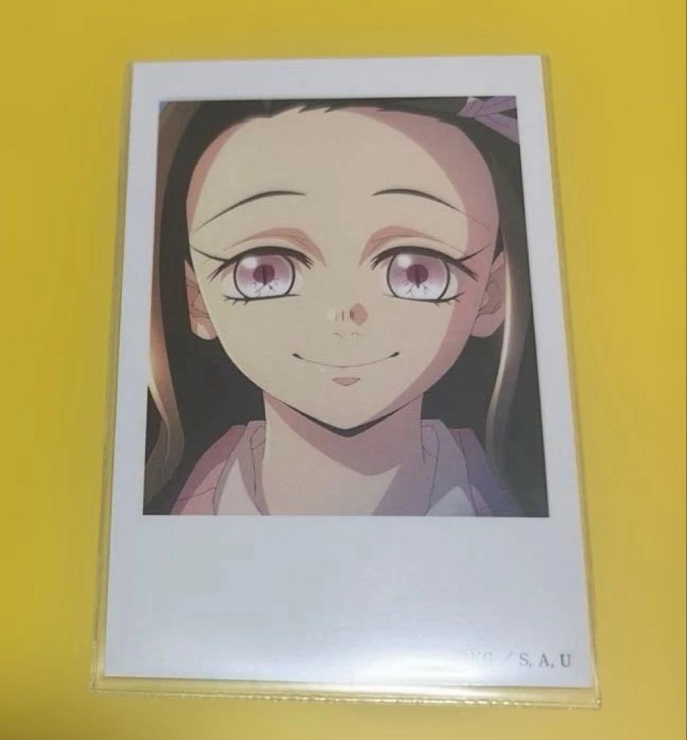 鬼滅の刃　絵巻　刀鍛冶の里　チェキ風ブロマイド　禰豆子