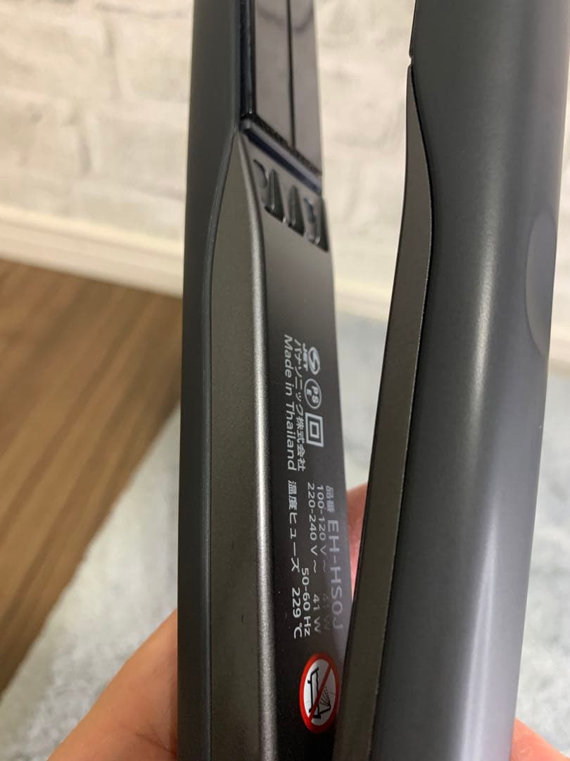 【比較的美品】Panasonicナノケアストレートヘアアイロン　 EH-HS0J