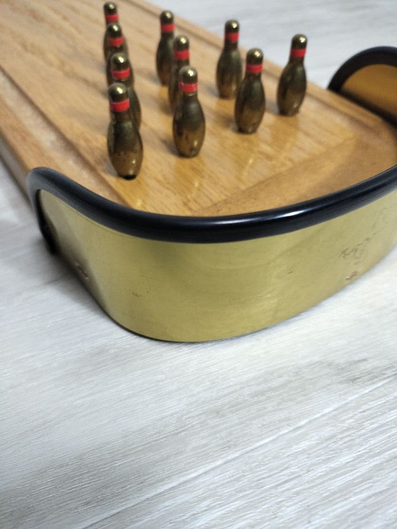 ハナヤマ 木製 ボーリングゲーム 昭和レトロ モダン 当時物 レトロ 卓上