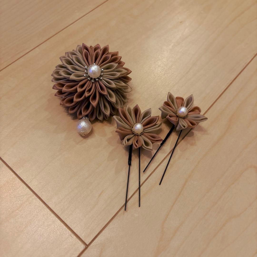 DITA　水彩の花月あそび　浴衣・帯・下駄・髪飾りセット