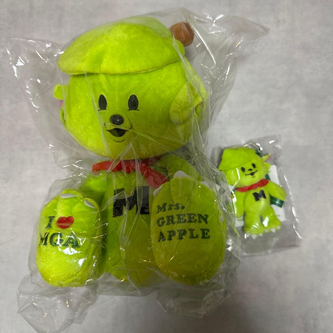 ミセスグリーンアップル 公式マスコット メメル ぬいぐるみ＆キーホルダー