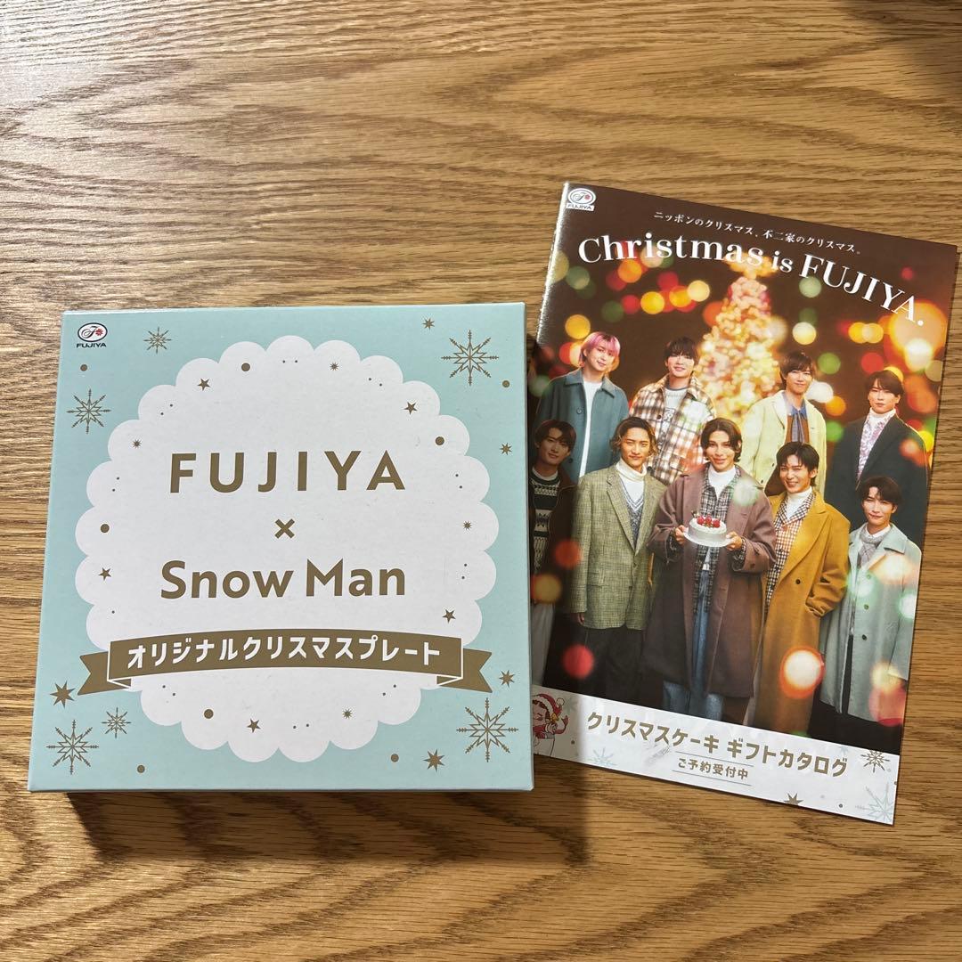 FUJIYA ×  Man オリジナルクリスマスプレート
