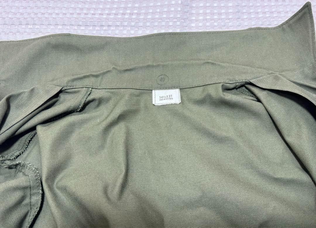 米軍 実物 ユーティリティシャツ OG-507