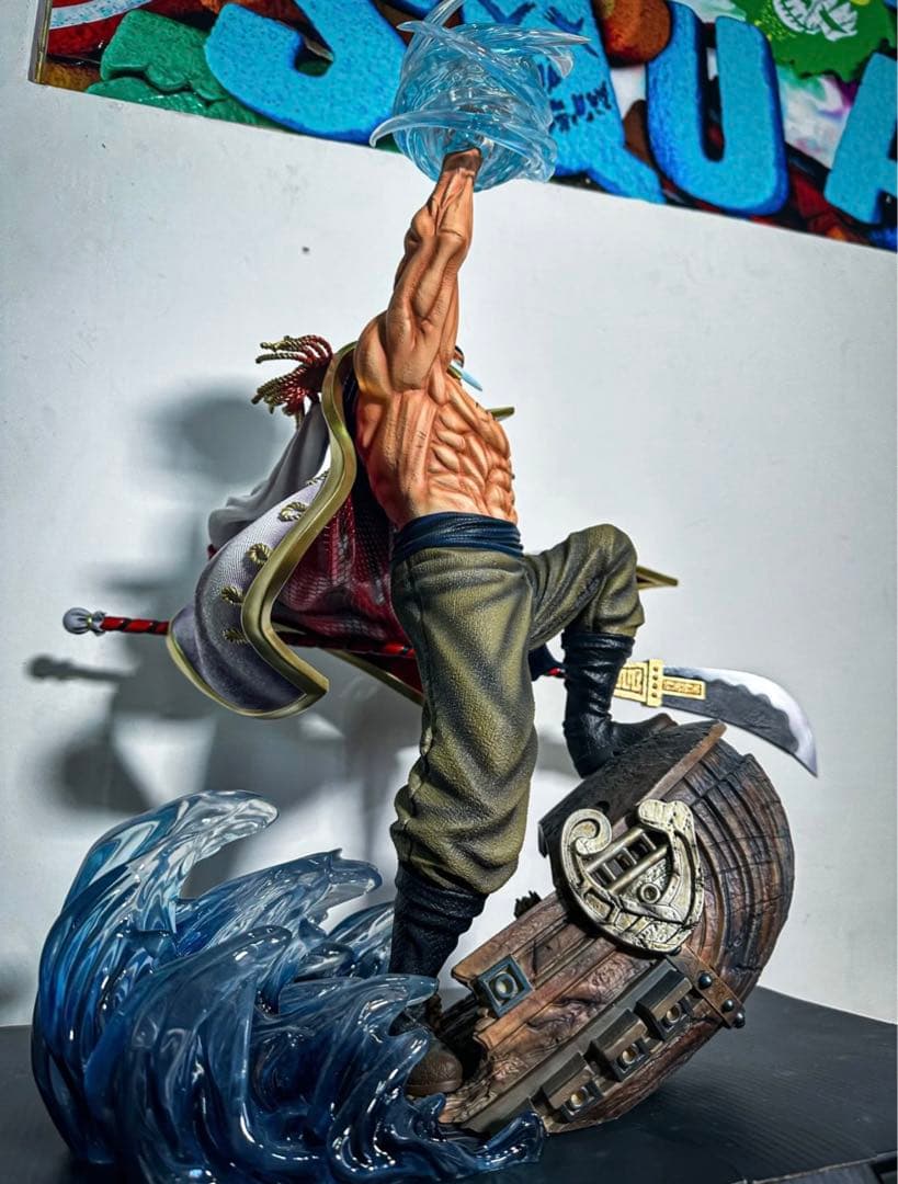 ワンピース WIFI-STUDIO 白ヒゲ フィギュア A版 ガレージキット