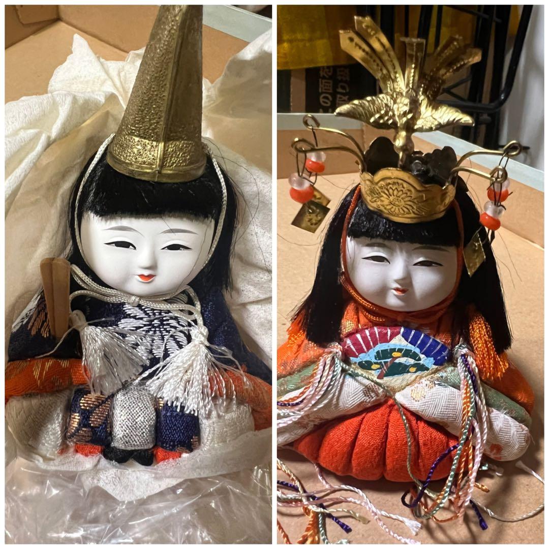 きめこみ雛 木目込み ひな人形 15人揃 小ぶり コンパクト 東京 吉徳