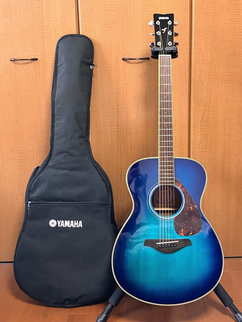 ★美品！YAMAHA FS720S CBA アコースティックギター 新品弦交換済