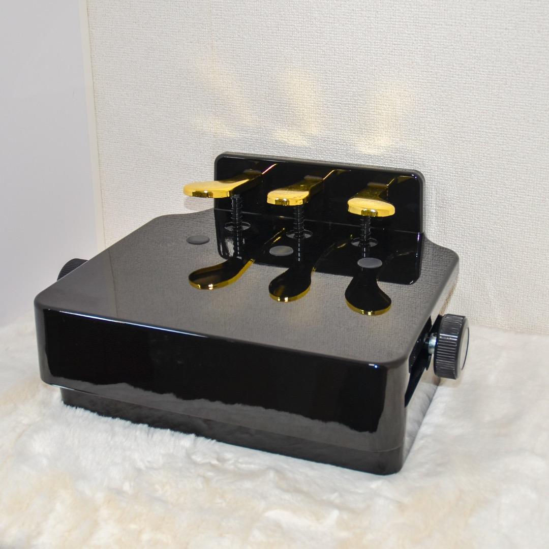 キョーリツ ピアノ補助ペダル 軽量ABS製 無段階ネジ式高さ調整タイプ