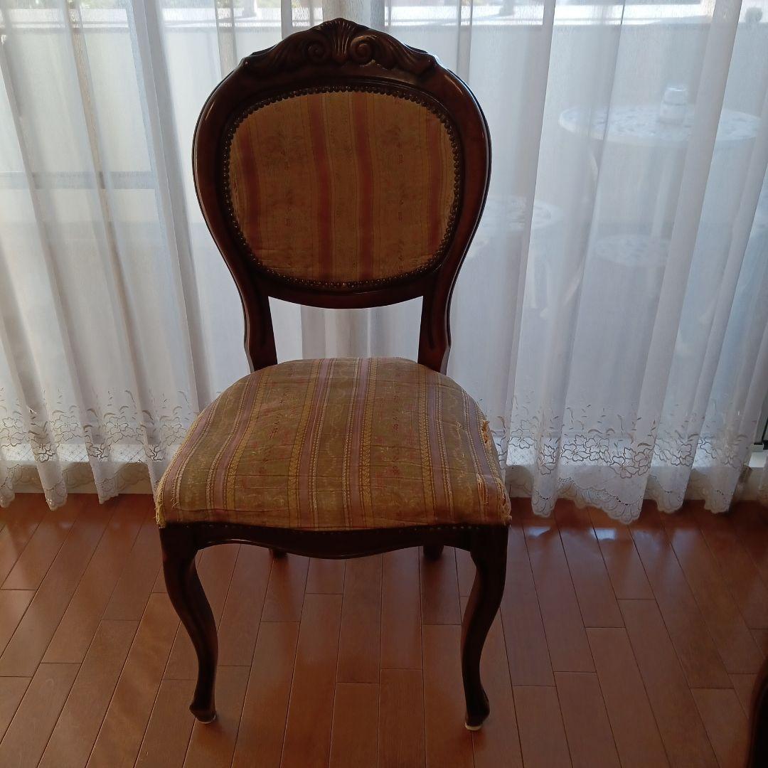 ①アンティーク★チェア★ヴィンテージ★ピンク★ヴェローナクラッシック★dinos