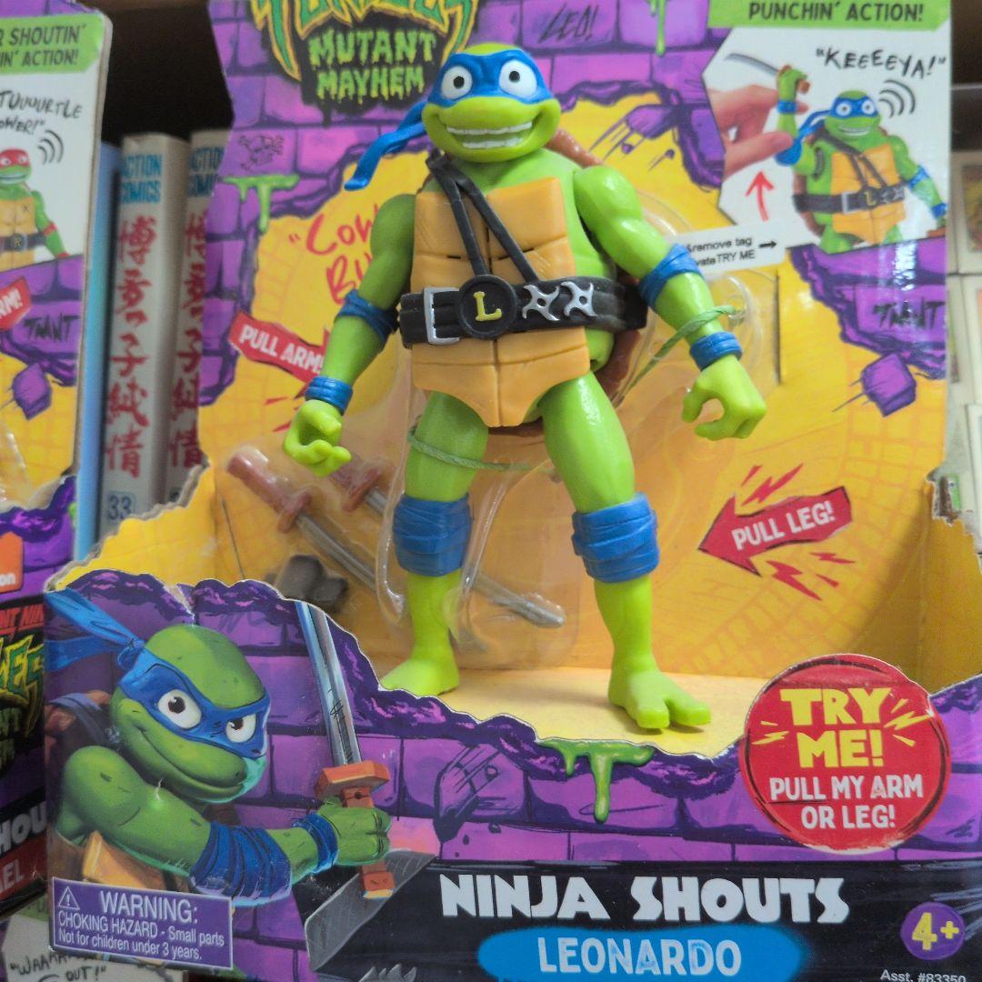 【未開封】トーキングタートルズMAYHEM4体セット