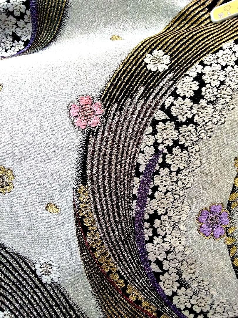 振袖フルセット、正絹、成人式、重ね襟、帯揚げ帯締め、西陣袋帯、長襦袢美品