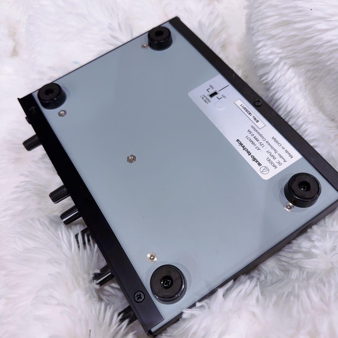 オーディオテクニカ ヘッドホンモニターミキサー AT-HMX71 美品