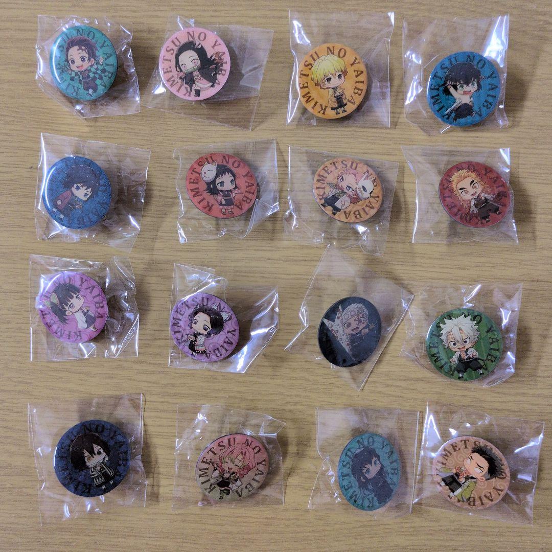 鬼滅の刃　成田アニメデッキ　紙飛行機ver　ピンズ　全16種　コンプリートセット