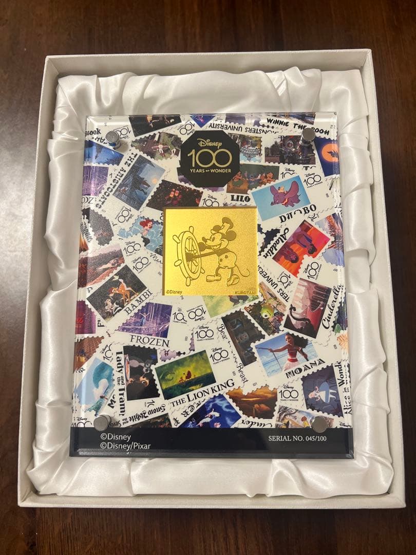 純金カード約4g【ディズニー100周年記念】【2026/1/31まで出品】