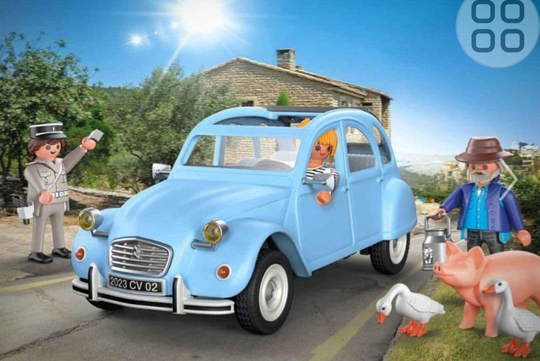 プレイモービル　2CV セット シトロエンコラボ商品　即納　2台限定