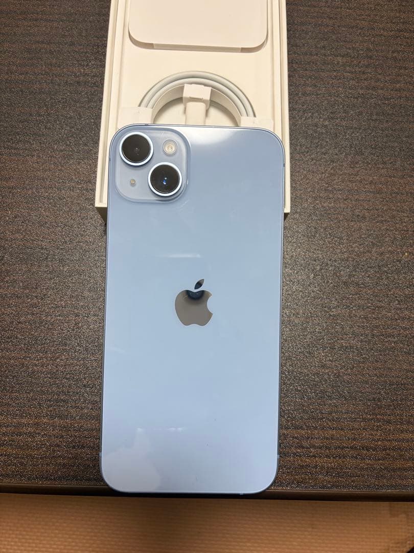 iPhone14 plus ブルー