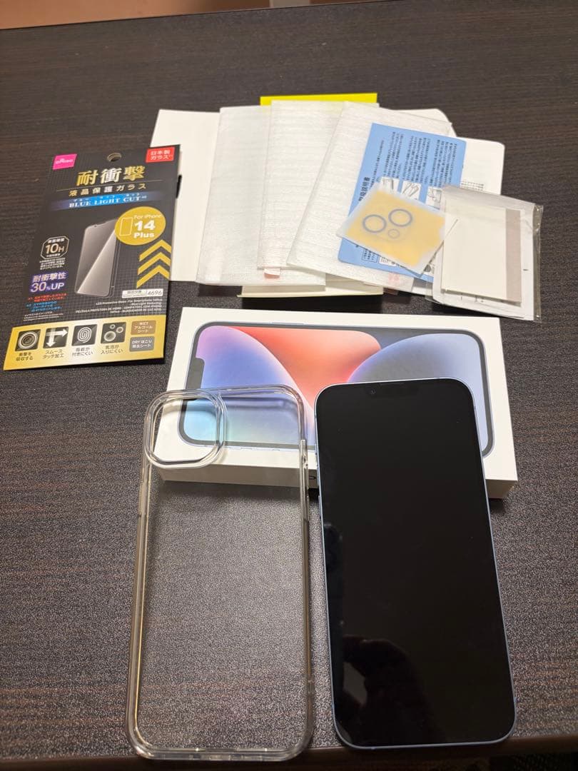 iPhone14 plus ブルー