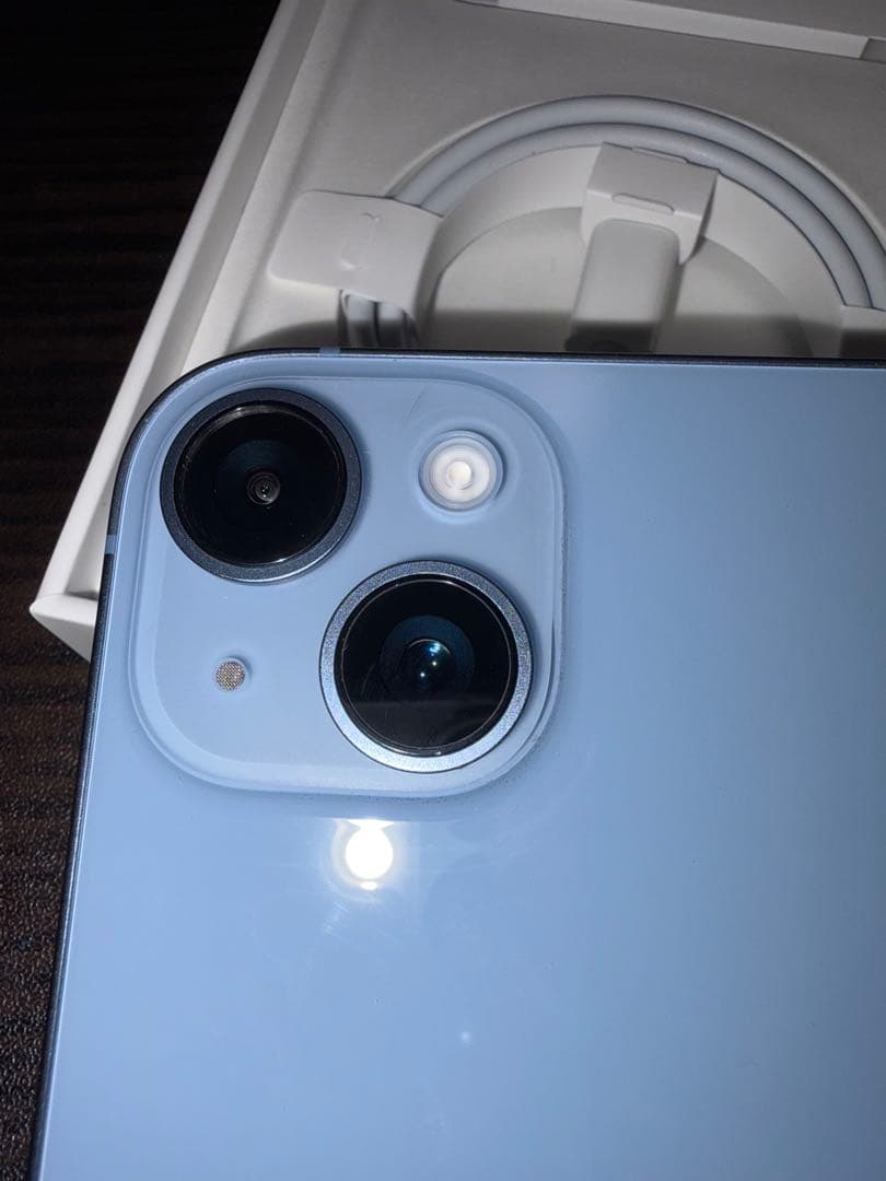 iPhone14 plus ブルー