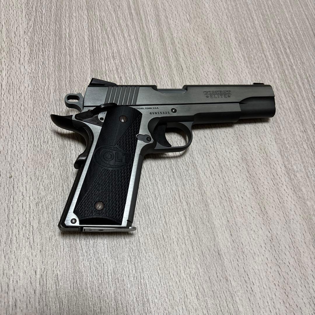 ウエスタンアームズコルトコンバットエリートG10グリップ