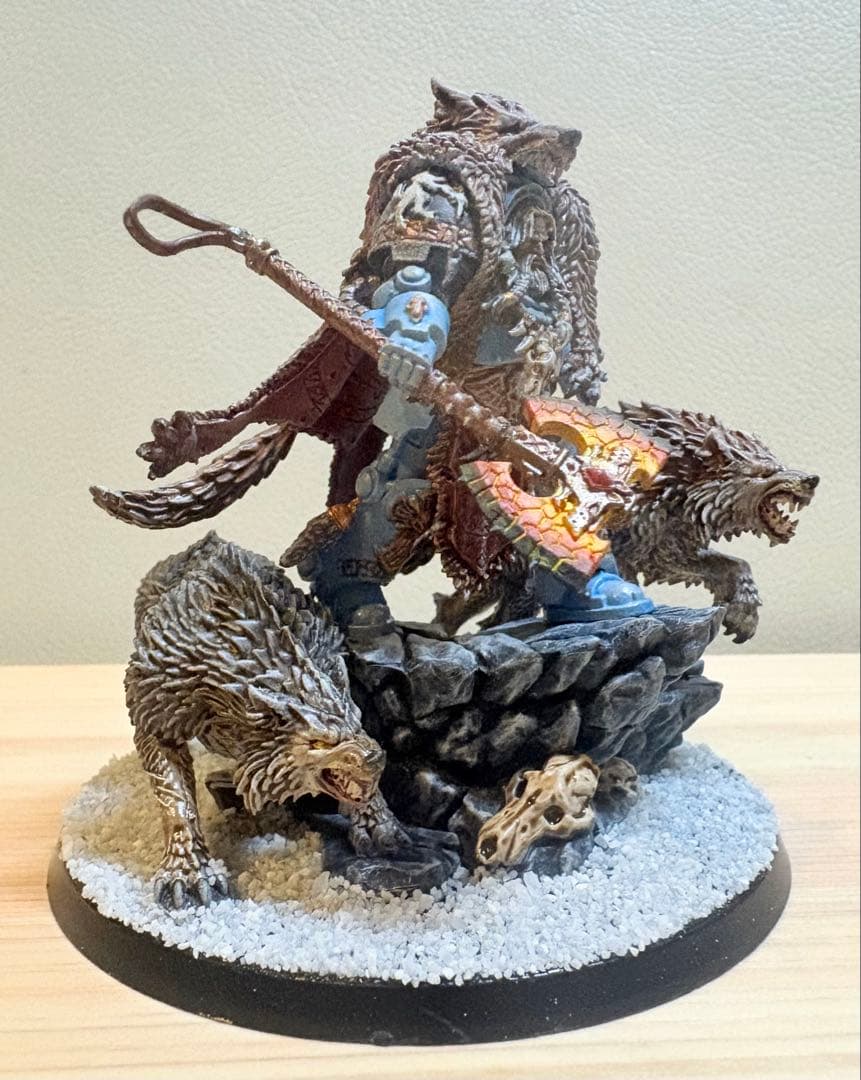 A*k様 Warhammer 40k スペースウルフ 3種 塗装済み完成品ハイグ