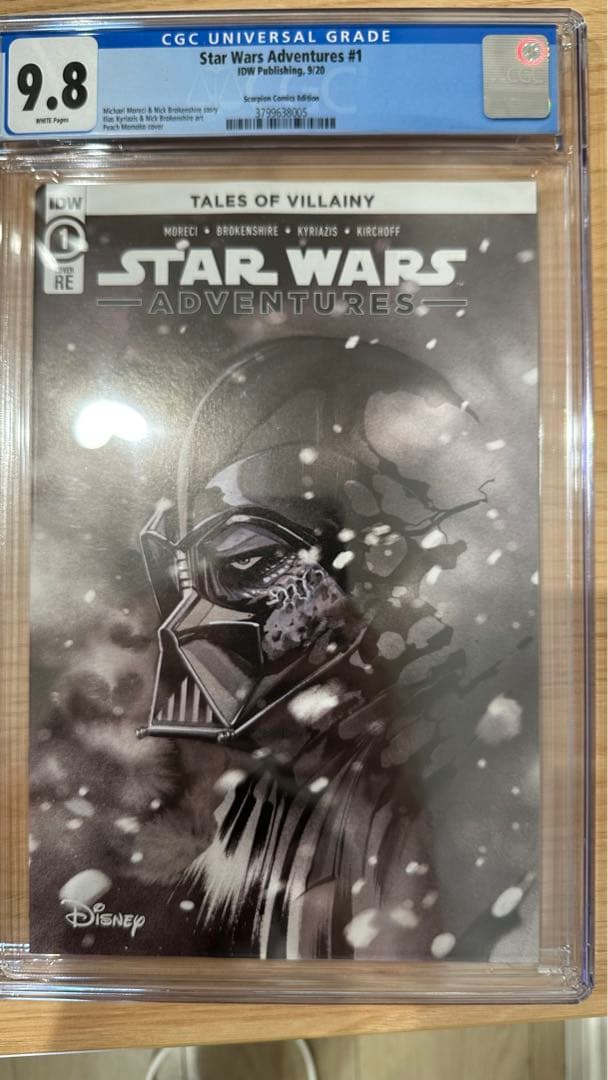CGC 9.8 Star Wars#1 特別版コミック