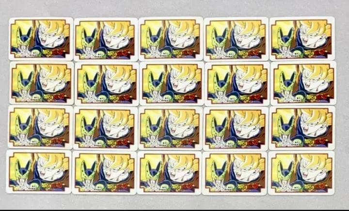 【未使用】当時物 ドラゴンボール ミニカード フルコンプNo.1〜100