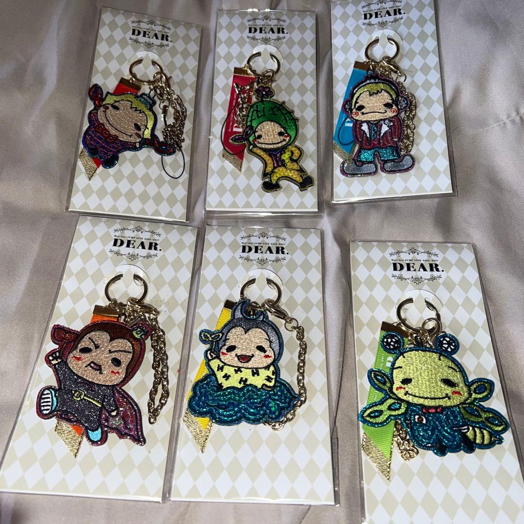 Hey!Say!JUMP 2016-17 DEAR. キャラクターキーホルダー