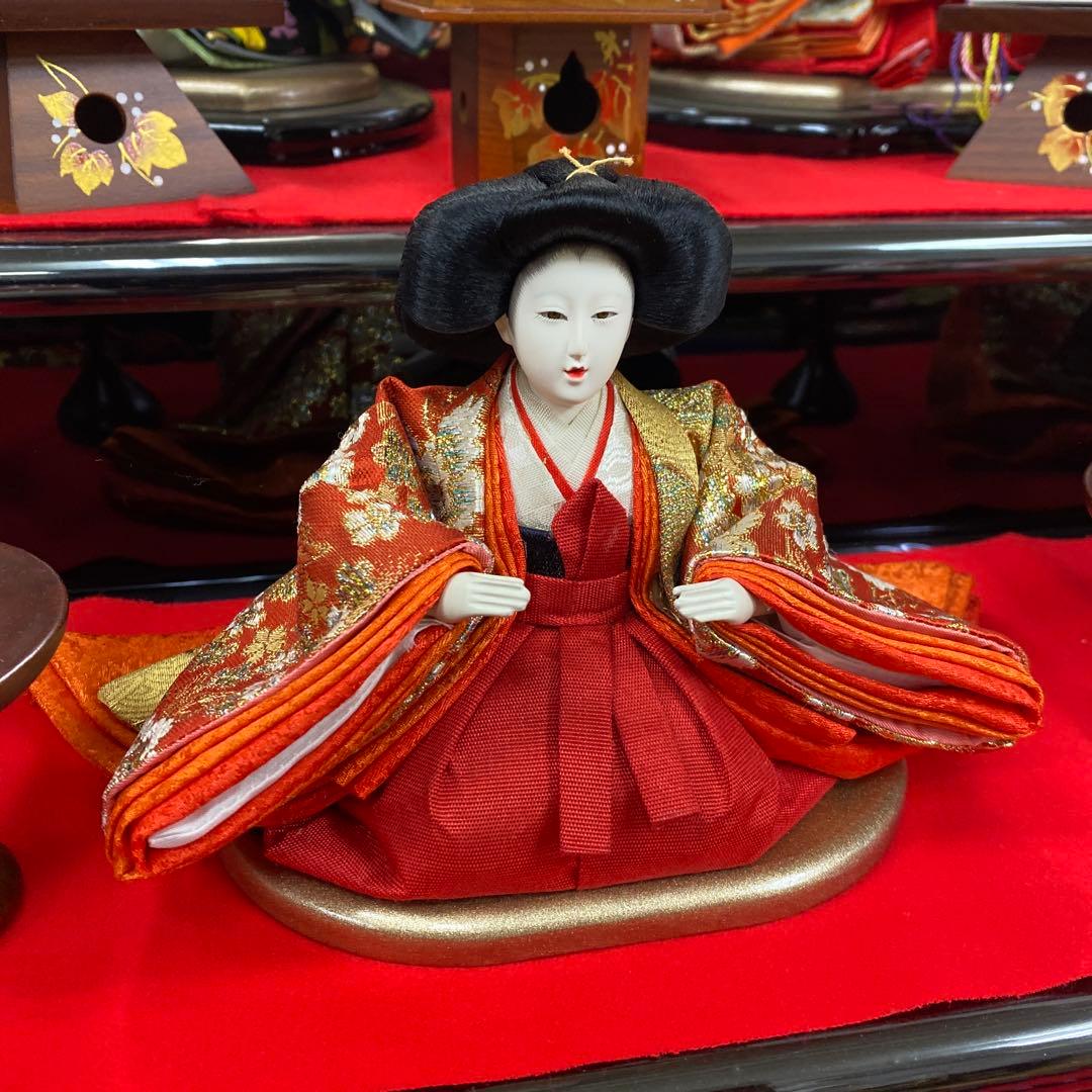 雛人形セット 桜装飾付き