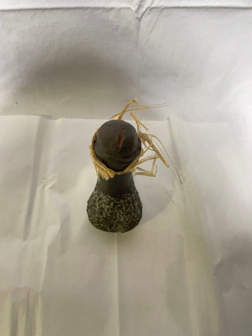 民芸品 木彫り 性神 信仰人形 ガラスケース入り／夫婦和合・安産祈願／詳細不明