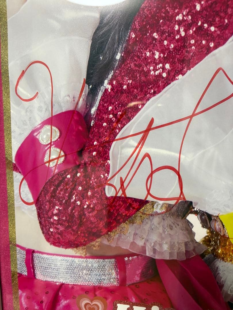 【額縁付き】超ときめき♡宣伝部　サイン入りポスター