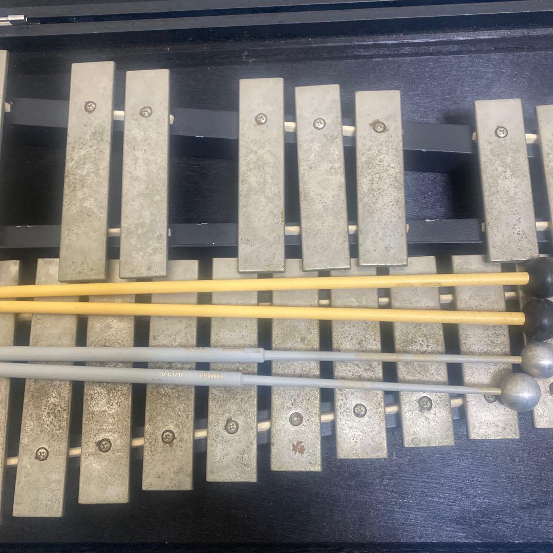 現状品　YAMAHA YG-250B 鉄琴