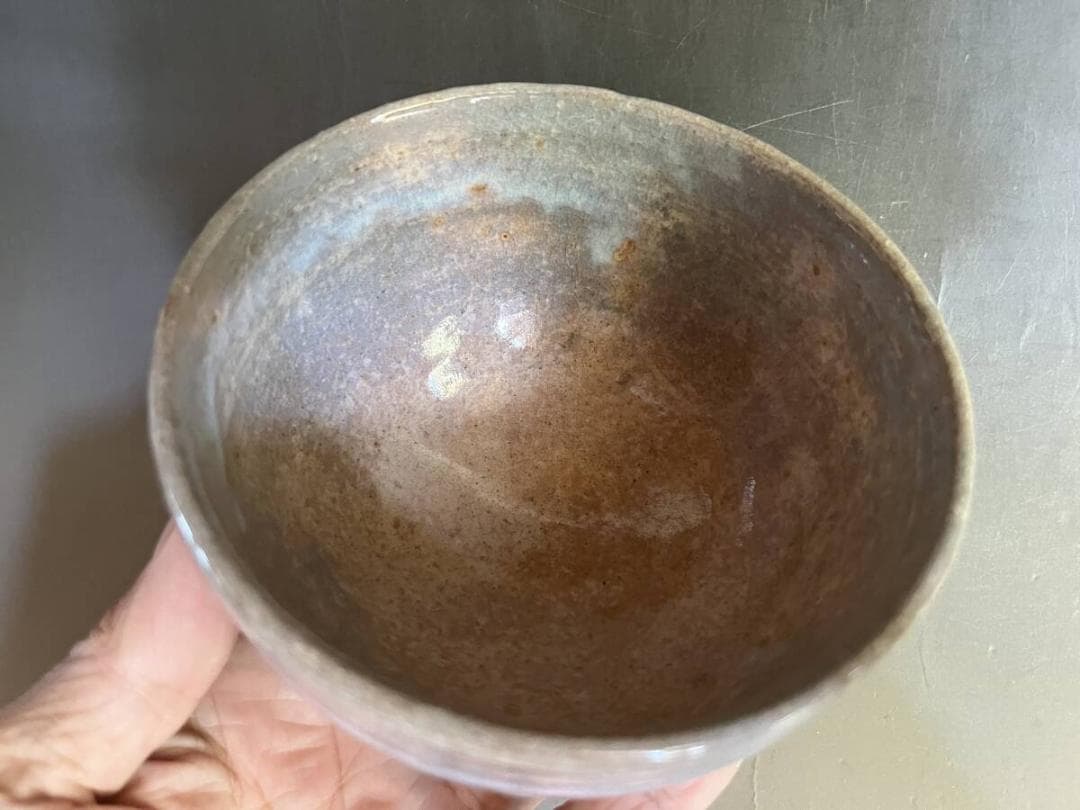 茶碗■古手 萩焼 泉流山窯 吉賀大雅 お茶道具 抹茶碗 古美術 時代物 骨董品■