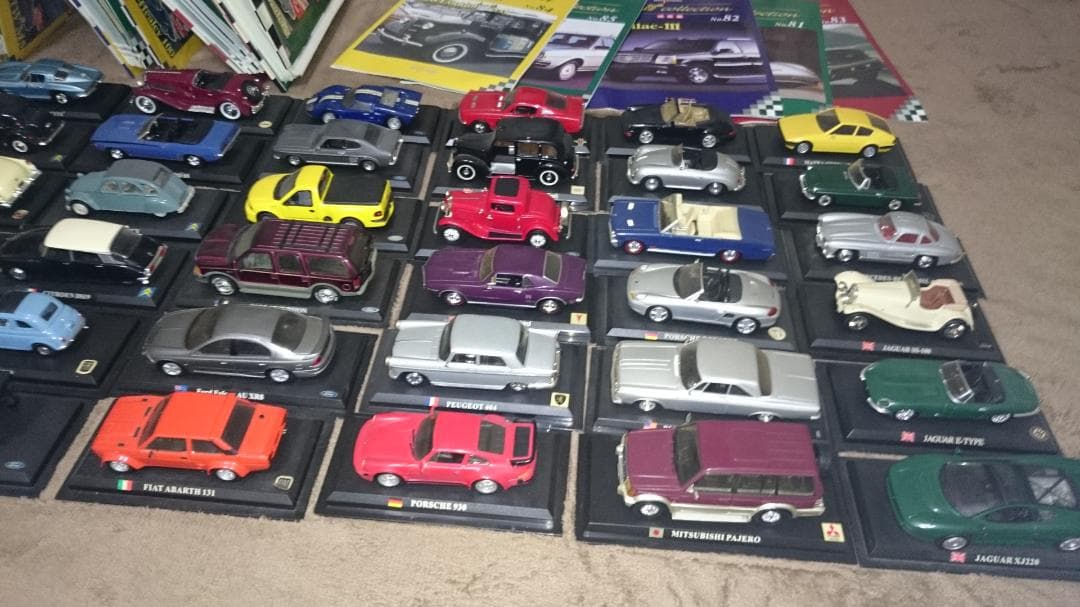 デルプラドdelprado 1/43シリーズ　８５台＋ルパン三世＋決定版アルバム