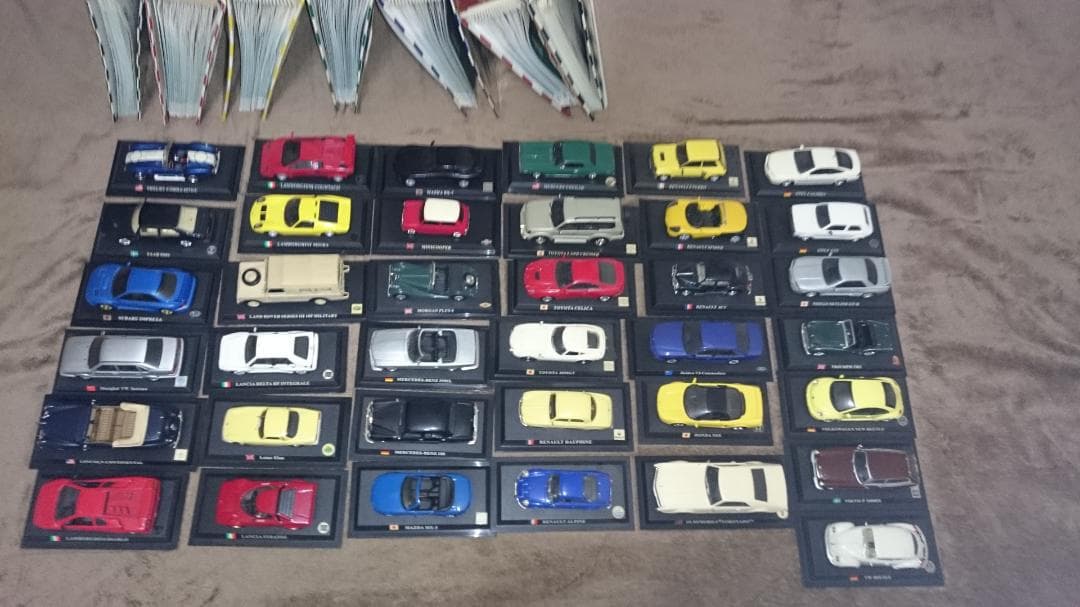 デルプラドdelprado 1/43シリーズ　８５台＋ルパン三世＋決定版アルバム