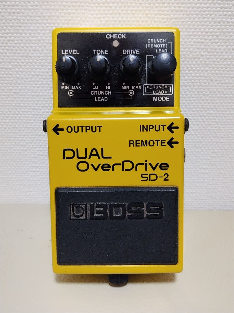 廃盤　BOSS SD-2 DUAL OverDrive