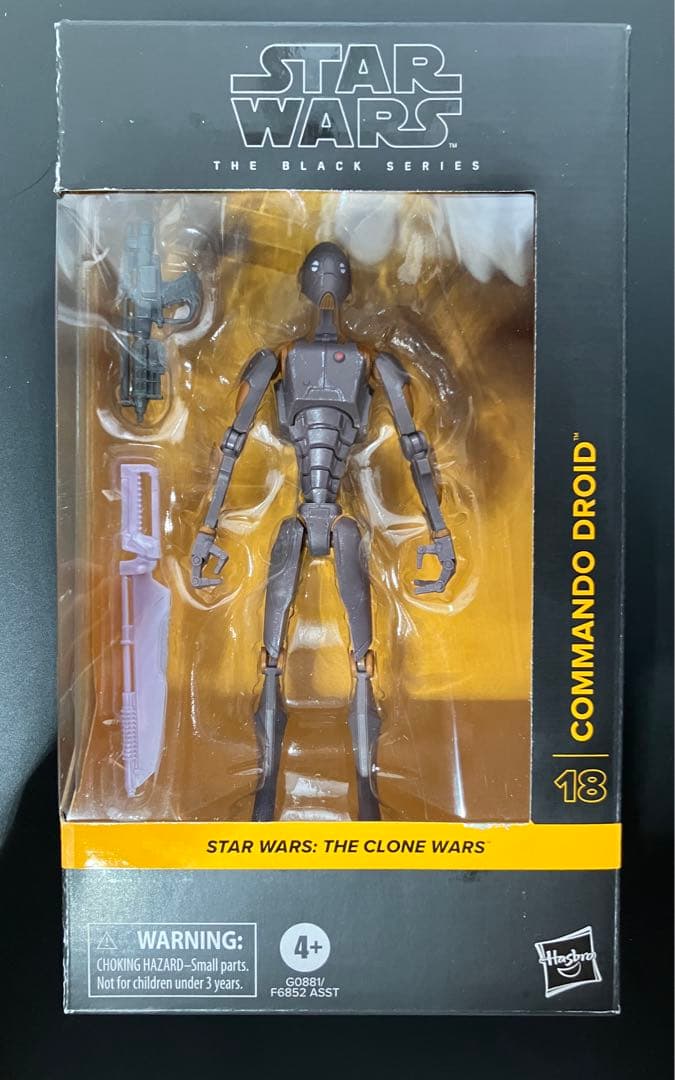 【新品未開封】スターウォーズ　ブラックシリーズ　6インチ　コマンドドロイド